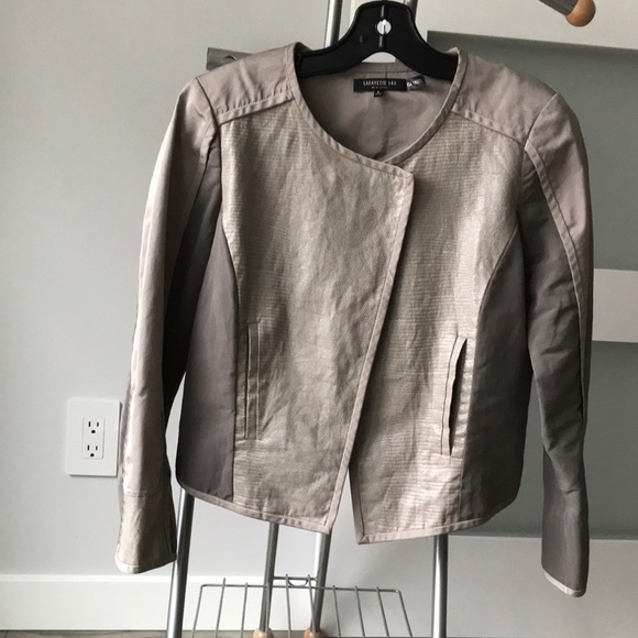 Lafayette cropped summer jacket size 8 - Picture 1 of 11